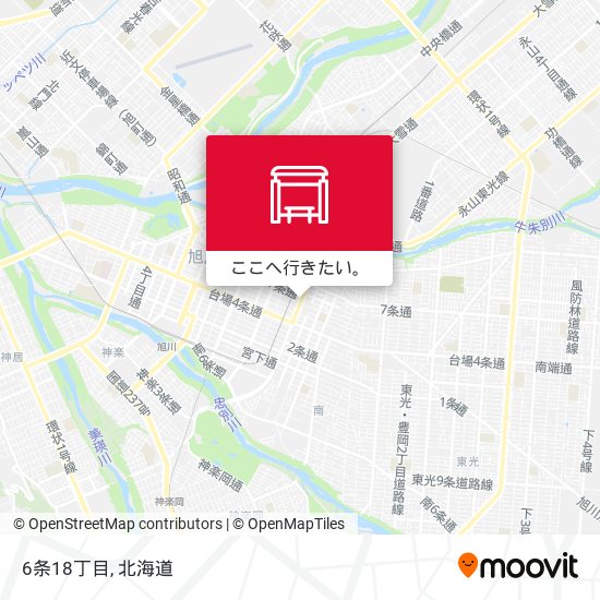 6条18丁目地図