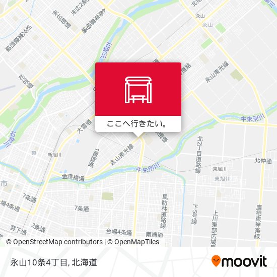 永山10条4丁目地図