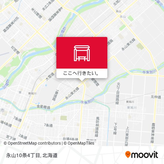 永山10条4丁目地図