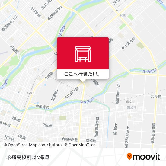 永嶺高校前地図