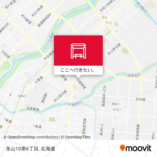 永山10条6丁目地図