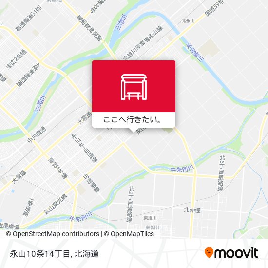 永山10条14丁目地図