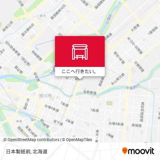 日本製紙前地図
