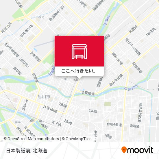 日本製紙前地図