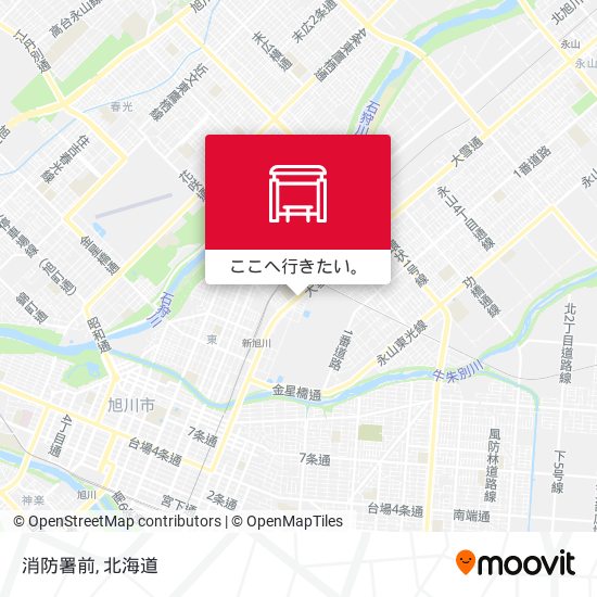 消防署前地図