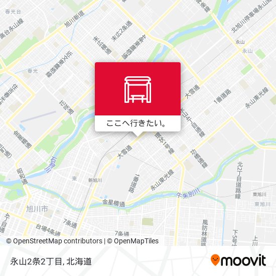 永山2条2丁目地図