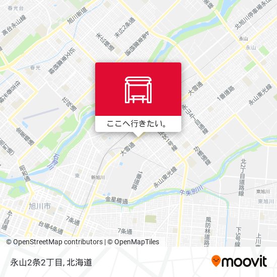 永山2条2丁目地図