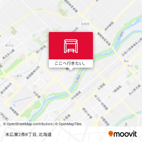 末広東2条8丁目地図