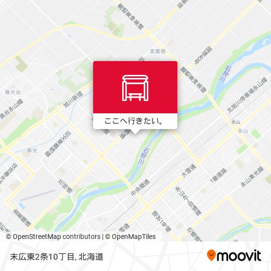 末広東2条10丁目地図