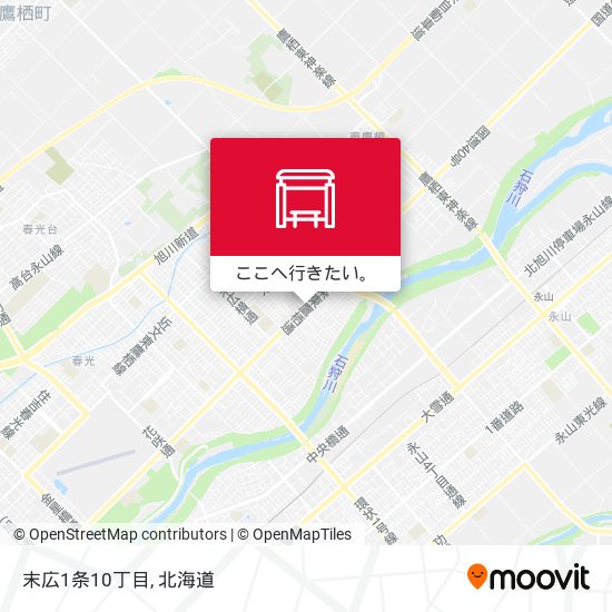 末広1条10丁目地図