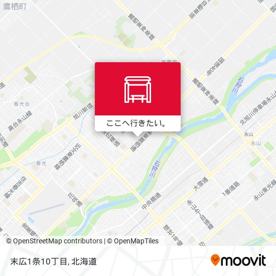 末広1条10丁目地図