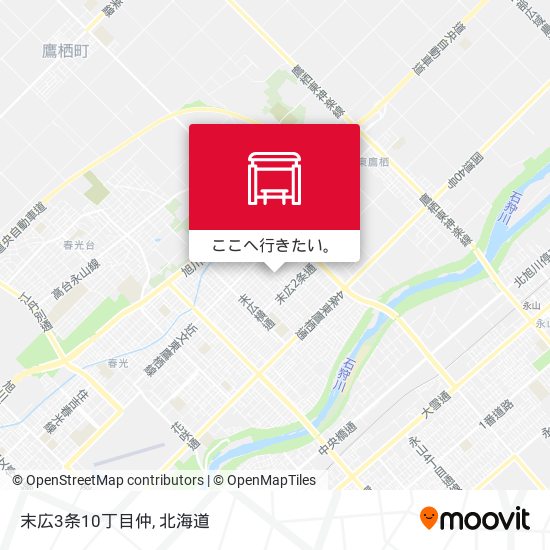 末広3条10丁目仲地図