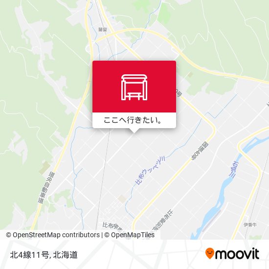 北4線11号地図