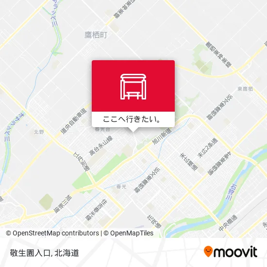 敬生園入口地図
