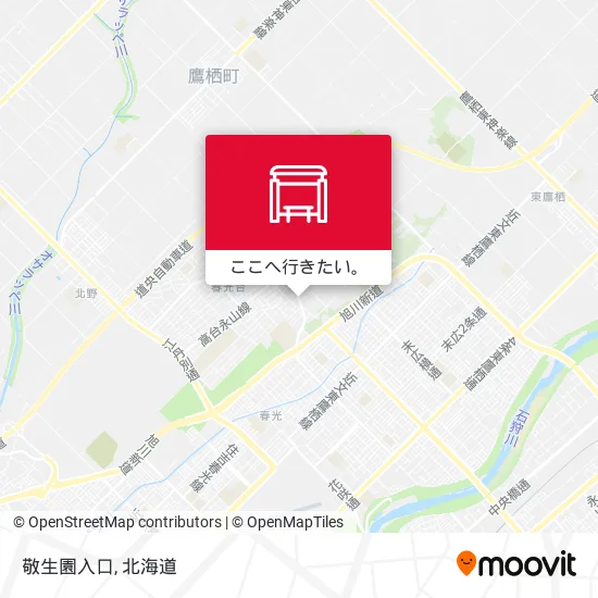 敬生園入口地図