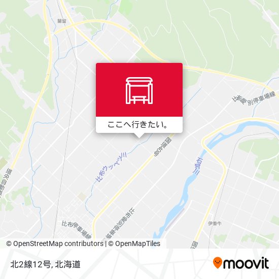 北2線12号地図