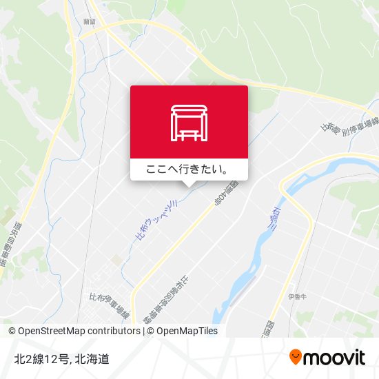 北2線12号地図