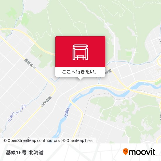 基線16号地図