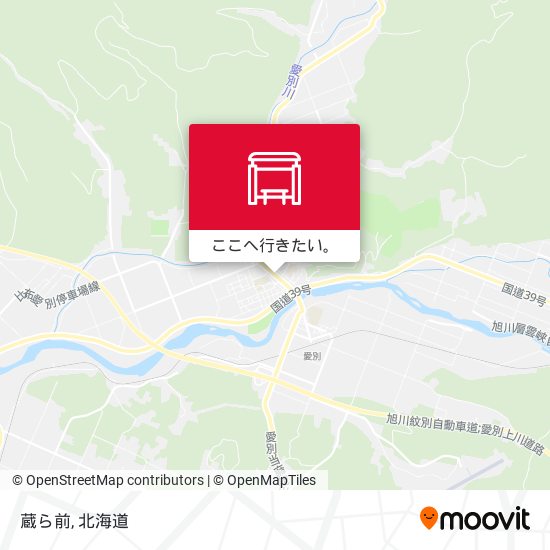 蔵ら前地図