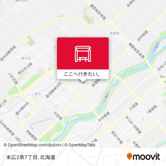 末広2条7丁目地図