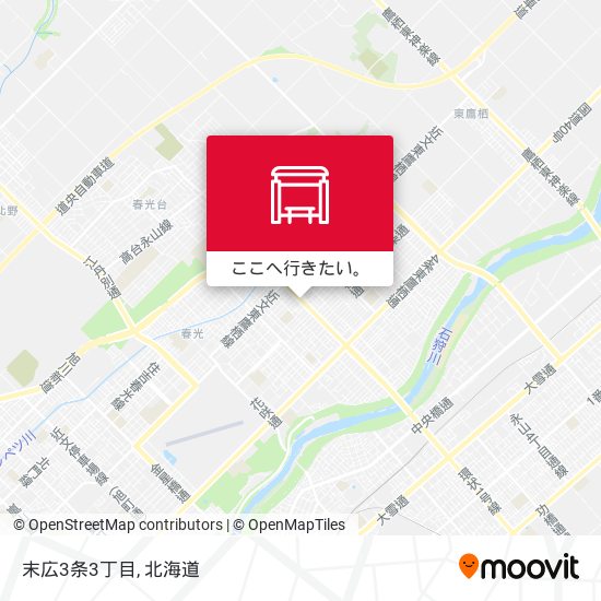 末広3条3丁目地図