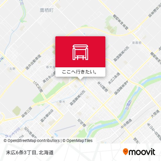 末広6条3丁目地図