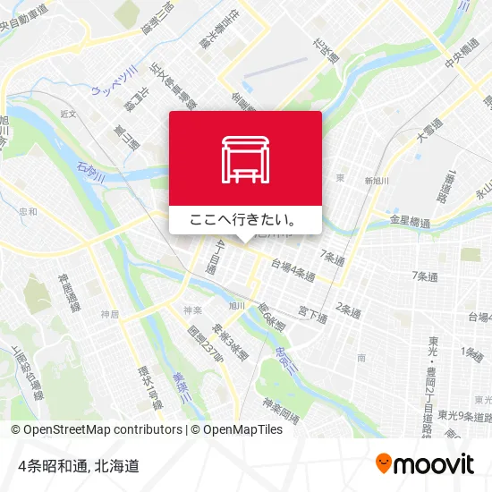 4条昭和通地図