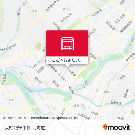 大町2条8丁目地図