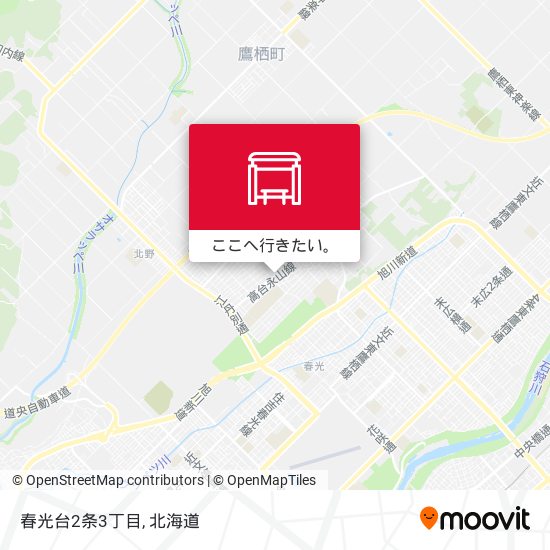 春光台2条3丁目地図