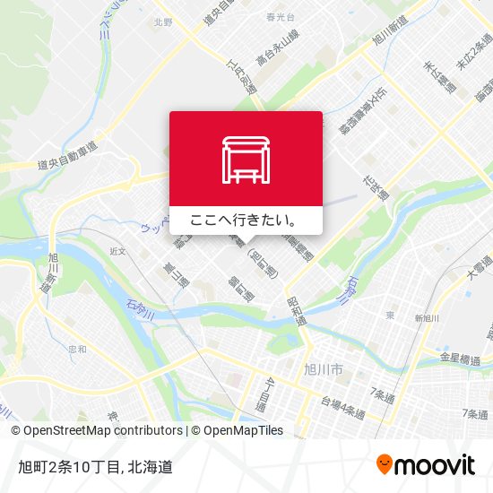 旭町2条10丁目地図