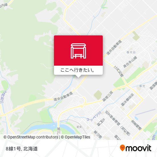8線1号地図