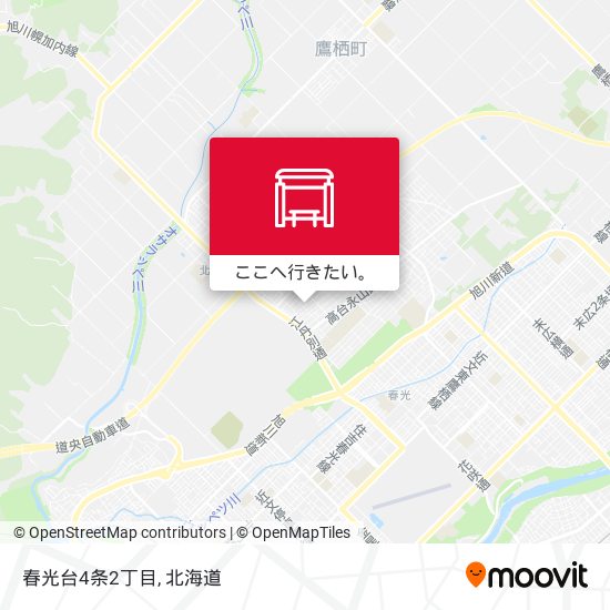 春光台4条2丁目地図