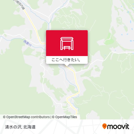 清水の沢地図