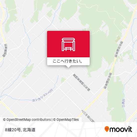 8線20号地図