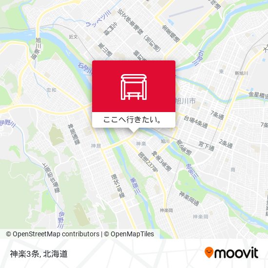 神楽3条地図