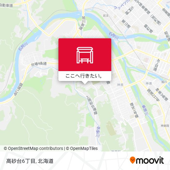 高砂台6丁目地図
