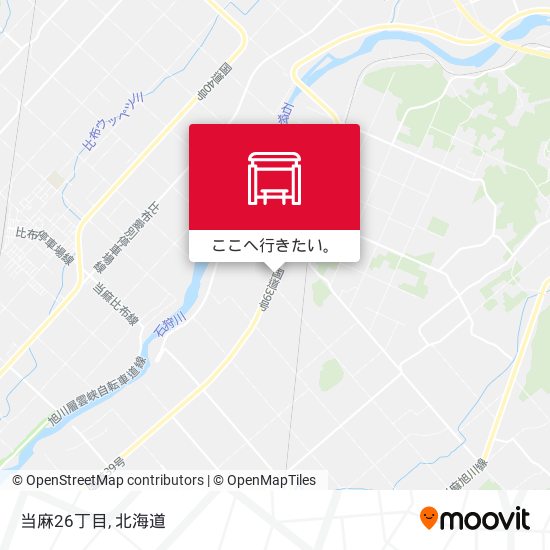 当麻26丁目地図