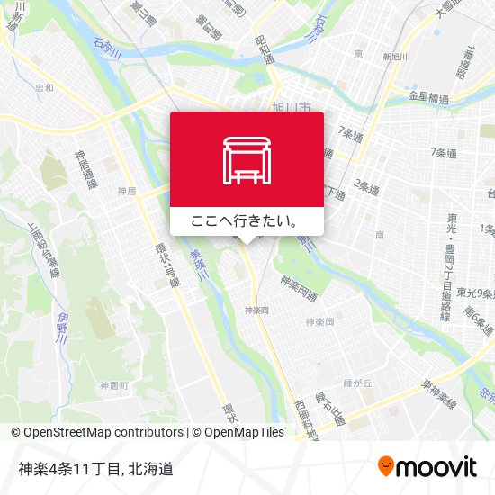 神楽4条11丁目地図