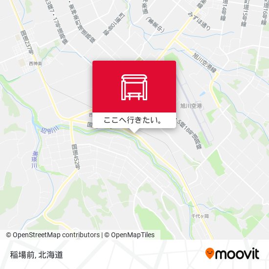 稲場前地図