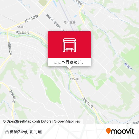 西神楽24号地図