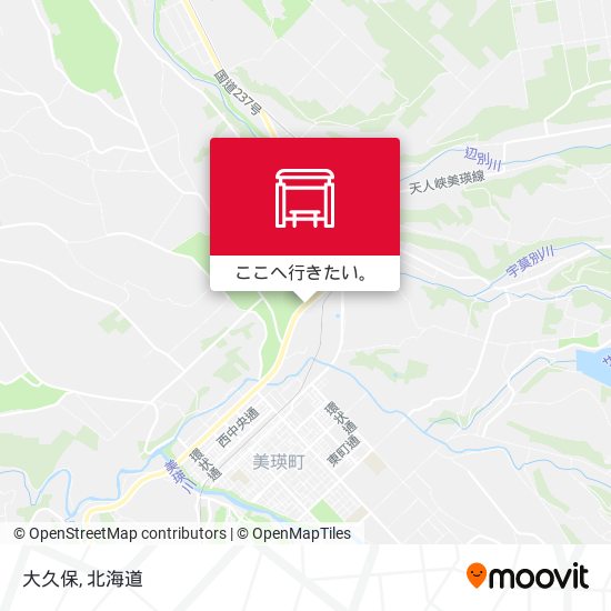 大久保地図