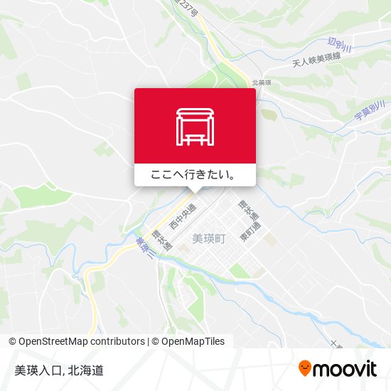美瑛入口地図