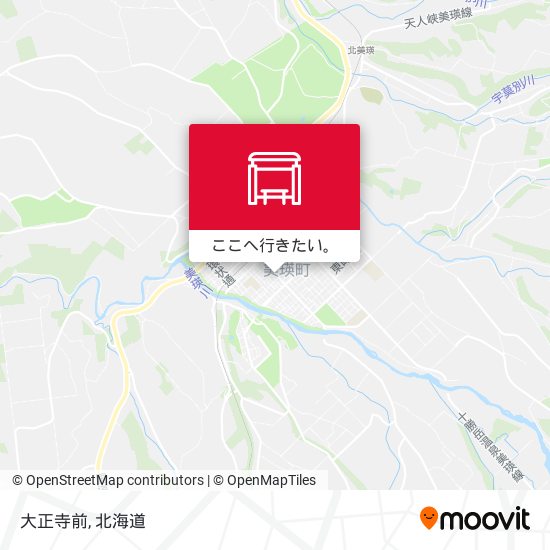 大正寺前地図