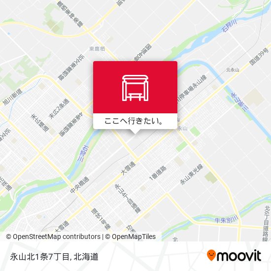 永山北1条7丁目地図