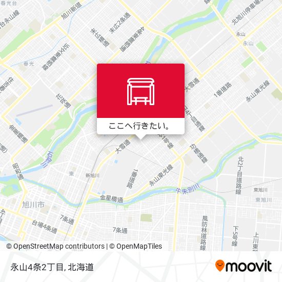 永山4条2丁目地図