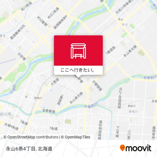 永山6条4丁目地図