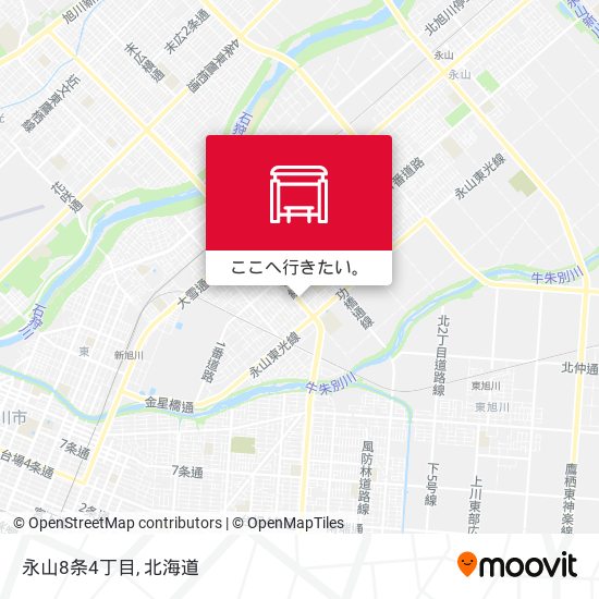 永山8条4丁目地図