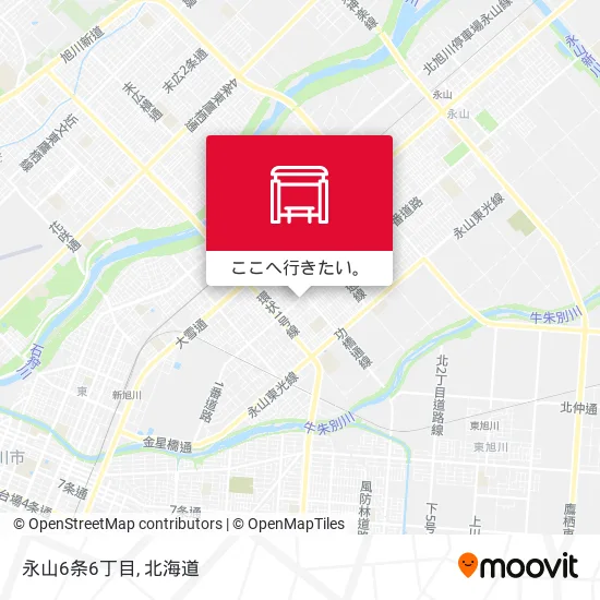 永山6条6丁目地図