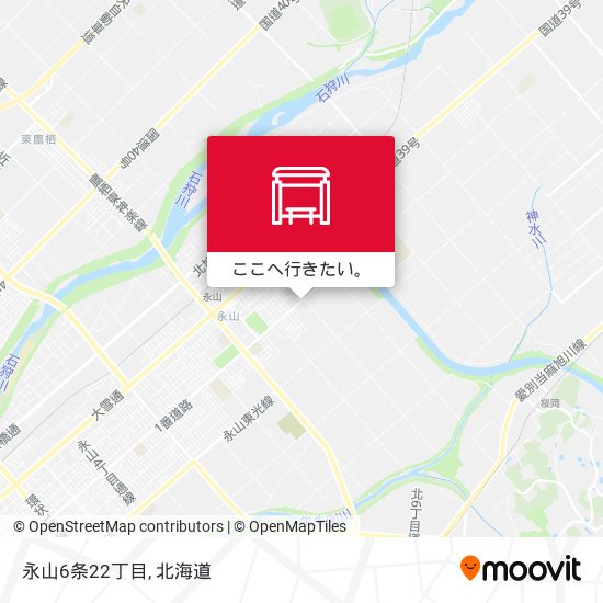 永山6条22丁目地図