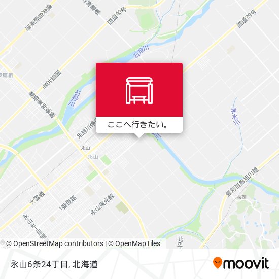 永山6条24丁目地図